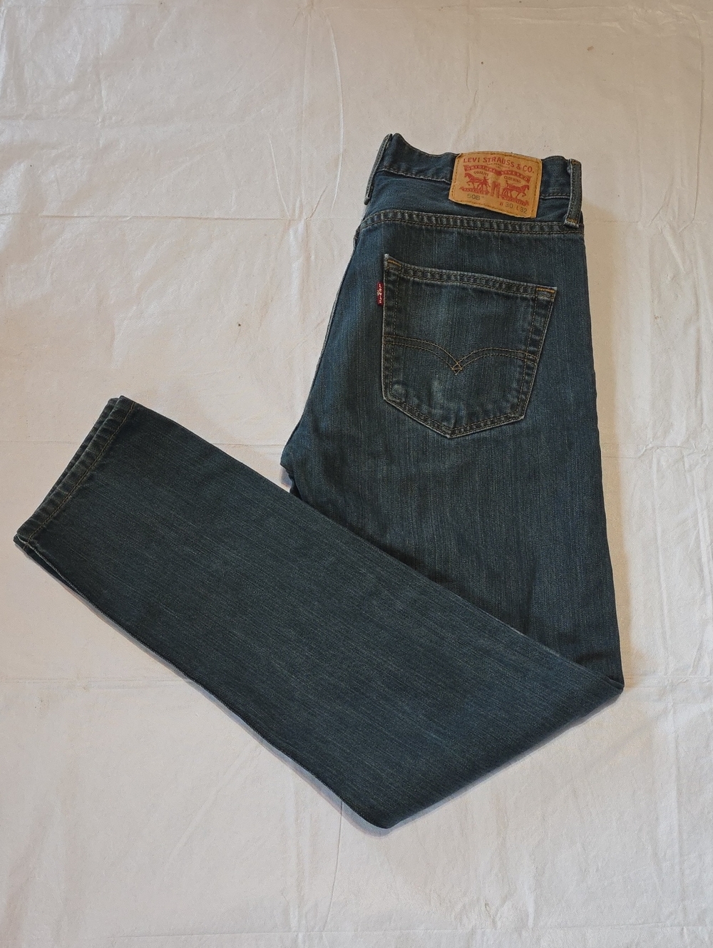 Levi's Men's 508 Dark Regular Fit Taper Jeans 30x32